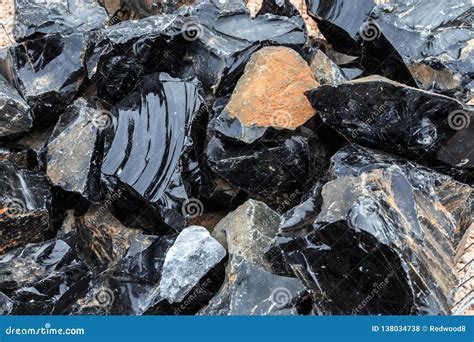 Obsidian Igneous Rock