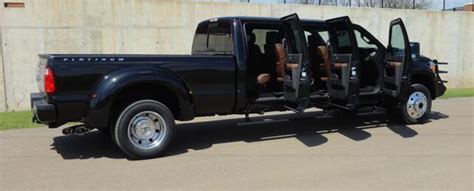 Oklahoma Builder Creates Mammoth Six Door Ford Trucks Ford