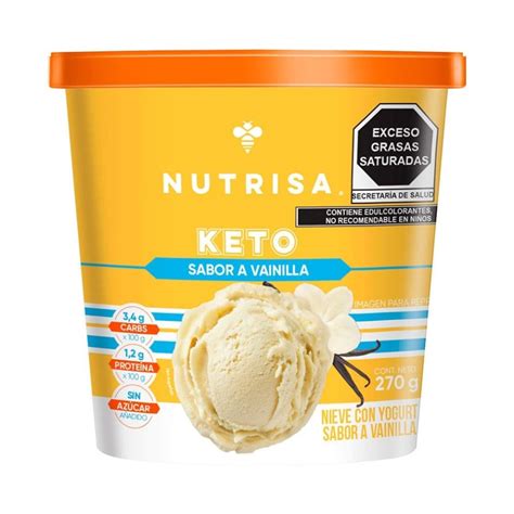 Helado Nutrisa Keto Vainilla 270 G Walmart