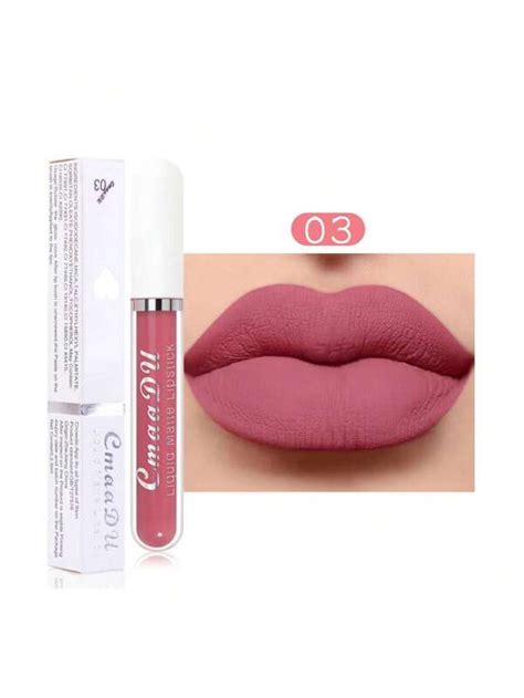 Liquid Lipcolorwaterproof Long Lasting Matte Lip Gloss 03 Shein Usa