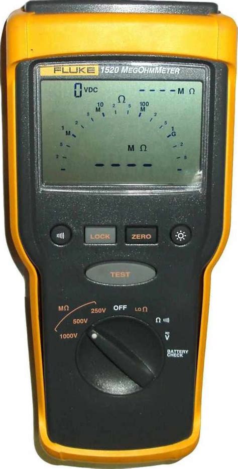 Fluke 1520 MegOhmMeter TEquipment