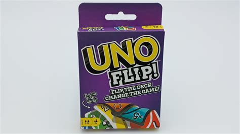 Uno Flip 2019 Card Game Review Geeky Hobbies