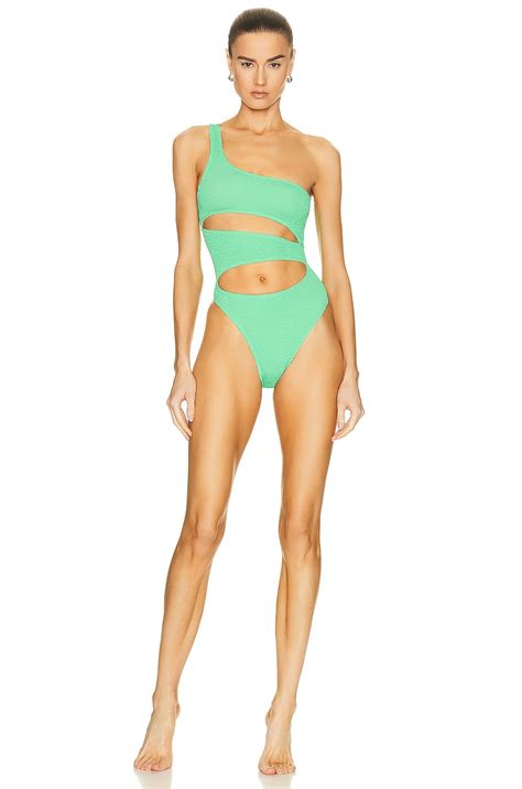 Bond Eye Rico One Piece Swimsuit In Apple Eco Fwrd