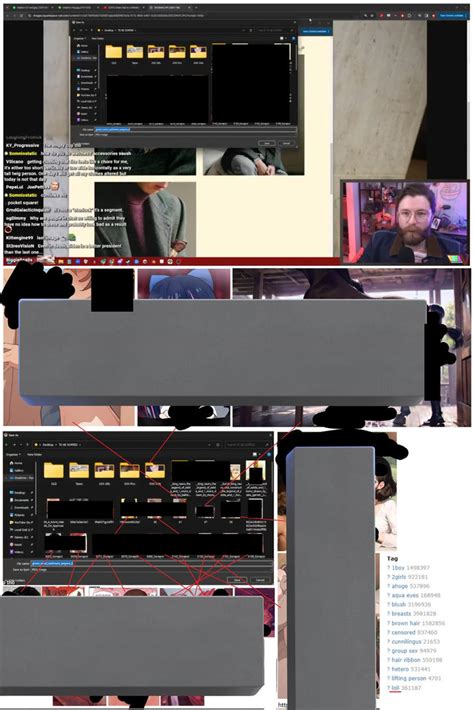 Vaush Opens Porn Folder On Stream Know Your Meme