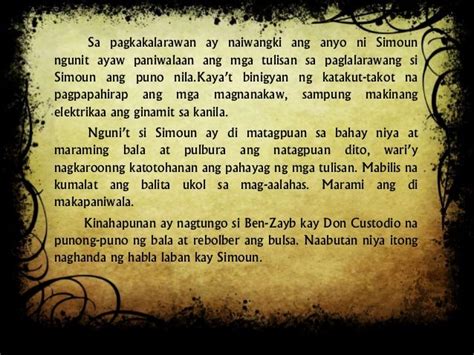 El Filibusterismo Kabanata 1 Mensahe Boses Mensahe