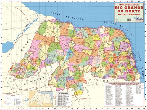 Mapa Do Rio Grande Do Norte Baixar Mapas