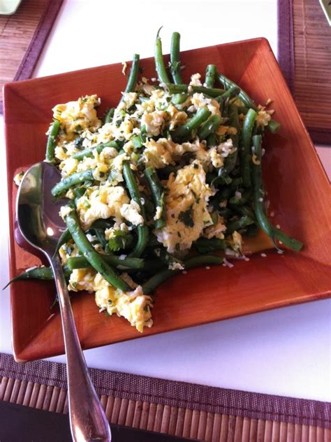 Green Beans with Eggs & Herbs – Learning to Eat