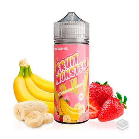 Eliquid Strawberry Banana Fruit Monster 100ml Vape