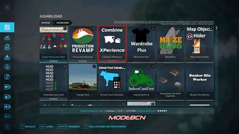 Combiner Xp Espanol V Fs Mod Farming Simulator Mod