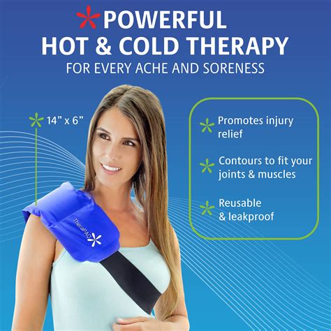 Buy Therapaq Ice Packs For Injuries Reusable Version Adjustable X