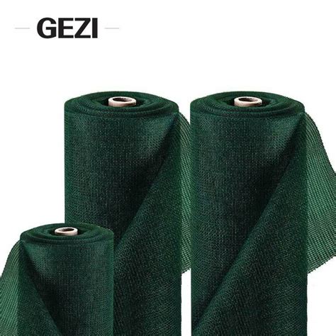 Farming Balcony Car Parking Nylon Hdpe Dark Green Sun Shade Sail Net