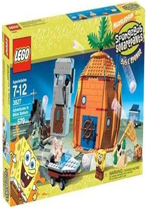 Amazon LEGO SpongeBob Adventures At Bikini Bottom Toys Games