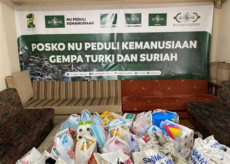 Nu Peduli Buka Posko Untuk Bantu Warga Terdampak Gempa Turki Dan Suriah