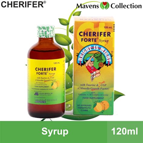 December 6 2023 Expiration Date Cherifer Forte Syrup With Taurine