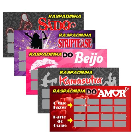 RASPADINHA HOT SEXY Brincadeira Erótica Excitação SEX SHOP Shopee