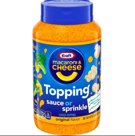 Kraft Is Selling a 1+ Pound Shaker of Mac & Cheese Powder That You Can Use As Sauce or Sprinkle