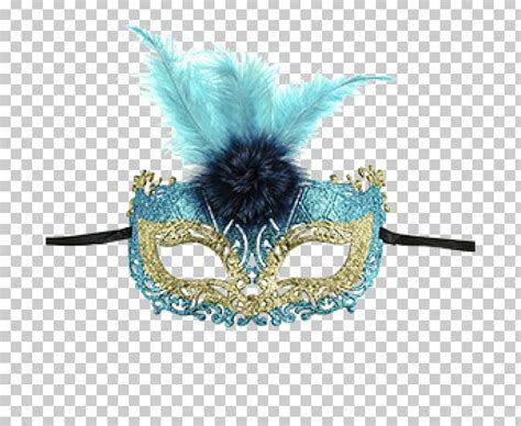 Venice Carnival Domino Mask Venetian Turquoise Png Clipart Art Blue