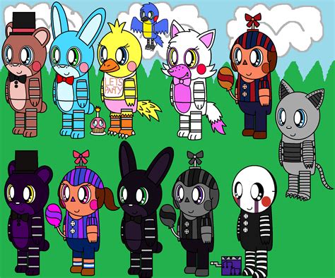 Fnaf 2 New Animatronics