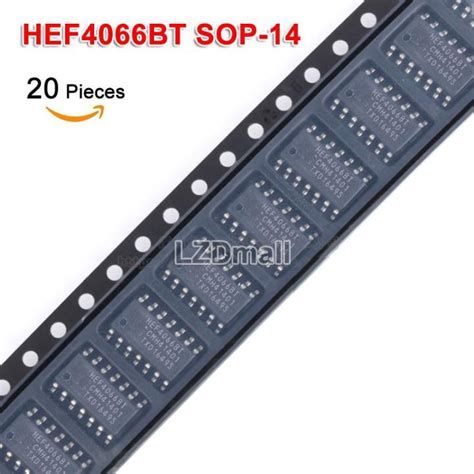 20pcs HEF4066BT SOP 14 HEF 4066 BT HEF4066 4066BT SOP14 SMD Quad Switch