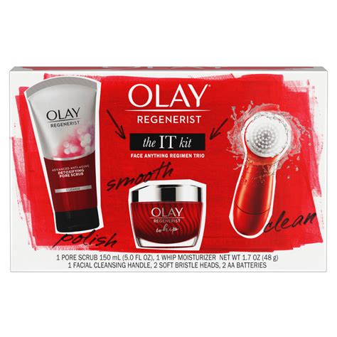 Value Olay Regenerist Facial Cleansing Brush Moisturizer