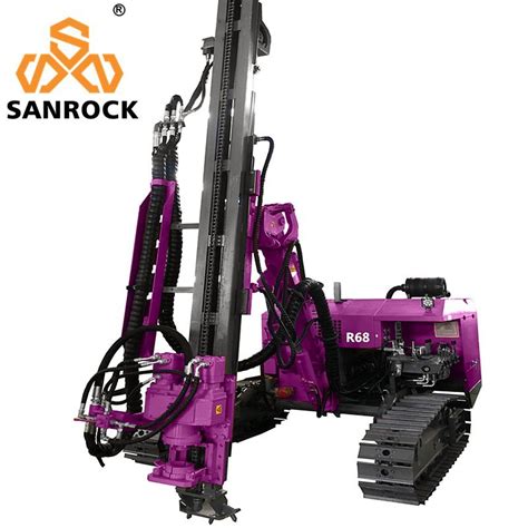 Mining Borehole Drilling Rig M Deep Crawler Hydraulic Dth Drilling