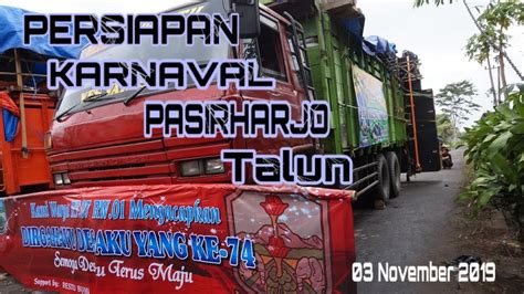 Live Persiapan Peserta Karnaval Pasirharjo Talun Kabupaten Blitar