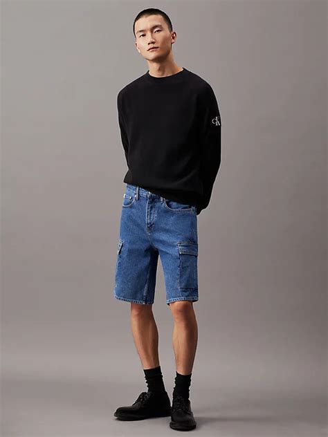 90s Loose Denim Cargo Shorts Calvin Klein® J30j3248771a4