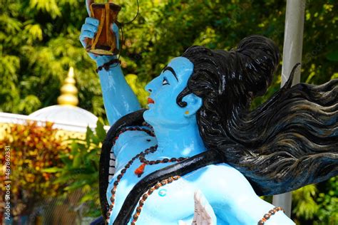 Hindu God Shiva with his Damroo Stock Photo | Adobe Stock