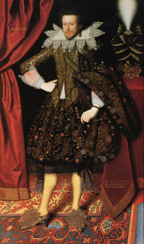 A Lotto Rug Shown In Portrait Of Richard Sackville Earl Of Dorset By