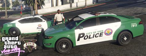 Vice City Police Cars Gta5