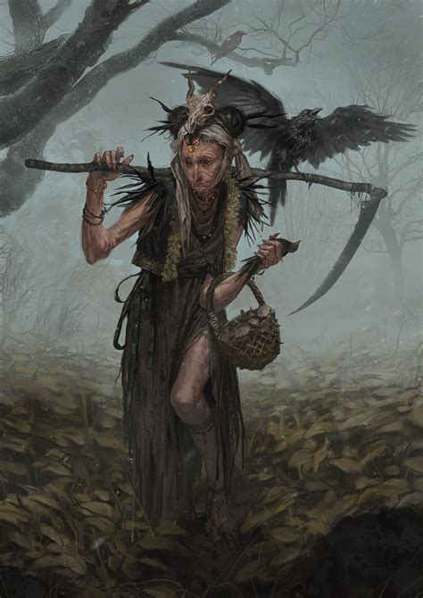 Witch Silviu Sadoschi On Artstation At