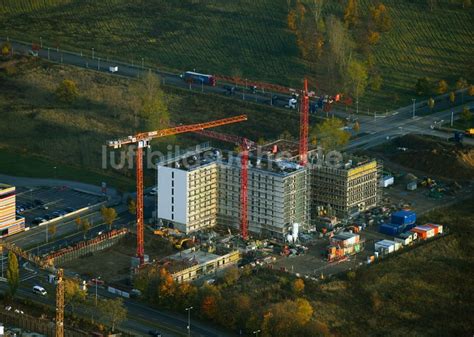 Berlin Von Oben Baustelle Zum Neubau Der Hotelanlage Im Ortsteil