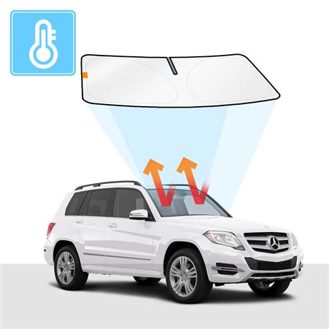 Mercedes-Benz GLK Windshield Sun Shade Solar Screens BLOCK OUT (RV36 ...