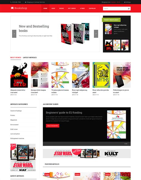 Book Store Bootstrap Template Pulp