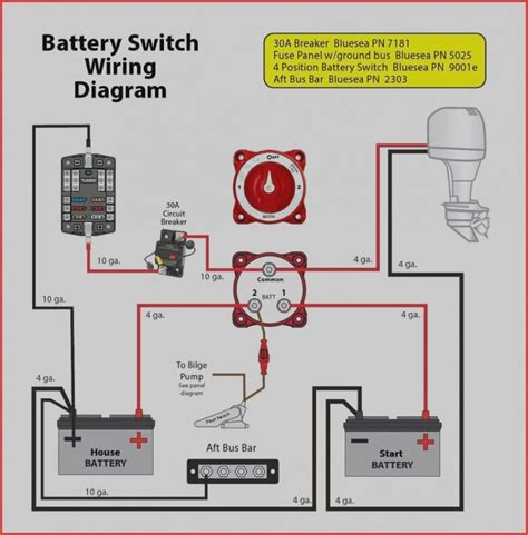 Three Battery Selector Switch Wiring Diagram