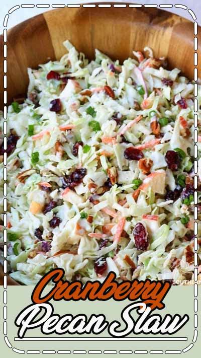 Cranberry Pecan Slaw - Healthy Living and Lifestyle