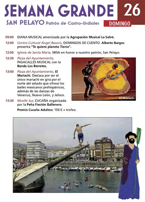 Programa De Fiestas De Semana Grande En Castro Urdiales