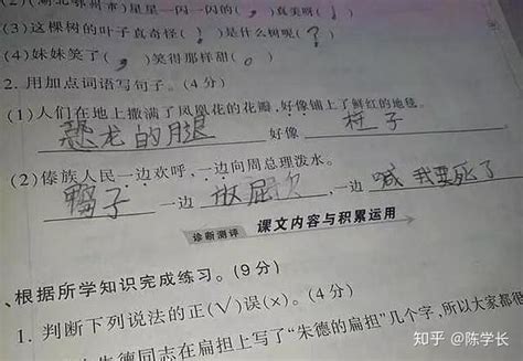 小学生零分试卷“火了”，父母看后笑出眼泪，老师：不是我教的 知乎