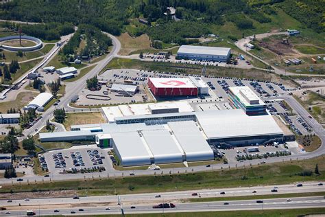 Aerial Photo Canada Olympic Park Facilities Calgary