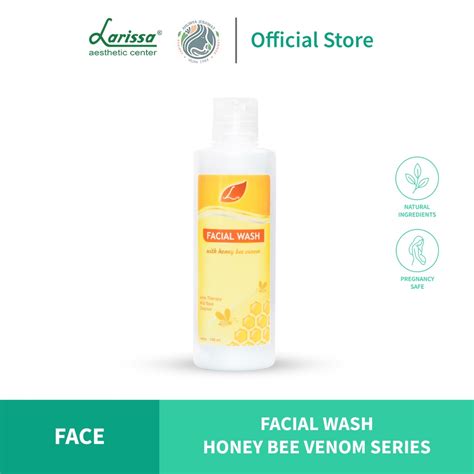 Jual Larissa Facial Wash Honey Bee Venom Acne Shopee Indonesia