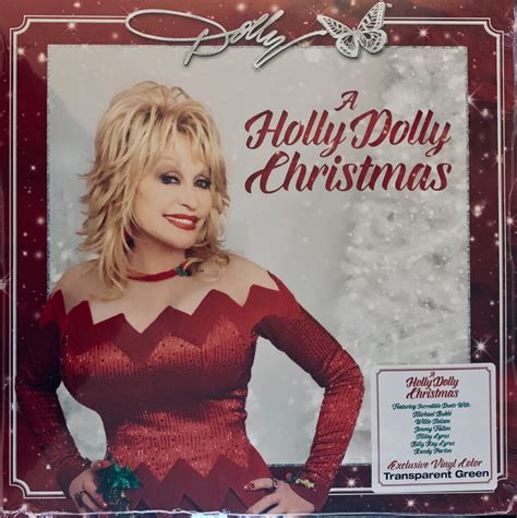 Dolly Parton A Holly Dolly Christmas Green Vinyl Limited Edition