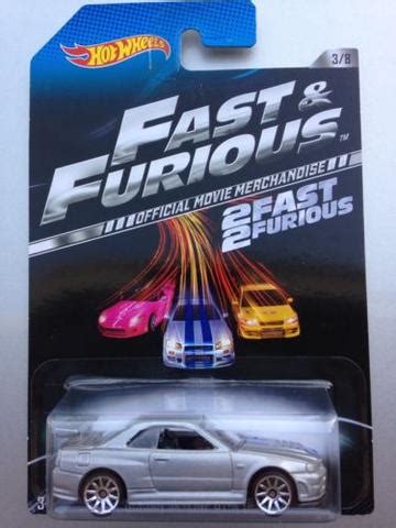 Nissan Skyline Gt R R Naked Error Fast Furious Hot Wheels No