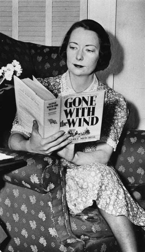 Vintage Photos Of Margaret Mitchell Reading Her Famous Novel ‘gone With