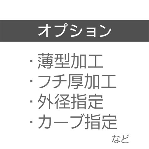 オプション【特殊加工】追加料金 れんず屋 匠 オンライン