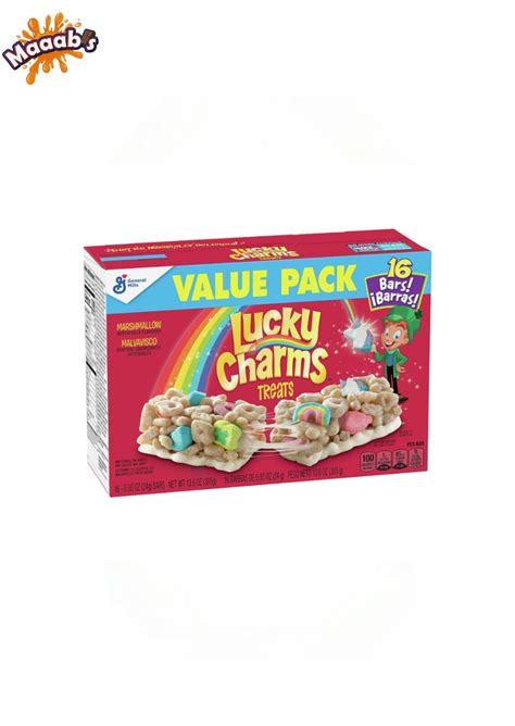 Lucky Charms Cereal Treat Bars 16 Bar Value Pack 385g 13 6oz Maaabs