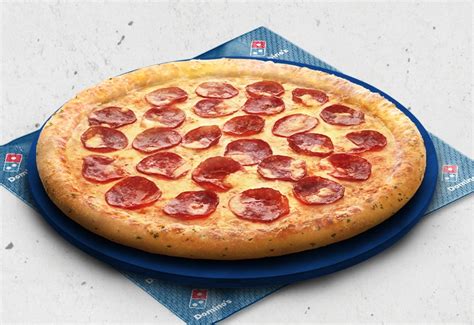 Classic Pepperoni 7 Personal Dominos Pizza