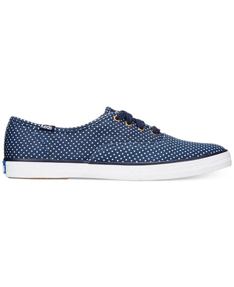 Keds Womens Champion Canvas Sneaker In Navy Blue Lyst