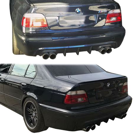 Bmw E39 M5 Rear Bumper Difusor Splitter Lip Two Whips Hamann Etsy