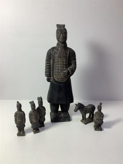 Set Replicas Van Het Terracotta Leger Uit Xi An In China Kringwinkel