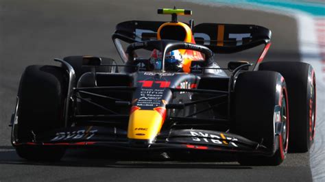 Abu Dhabi GP Sergio Perez Fastest In Practice Three As Lewis Hamilton